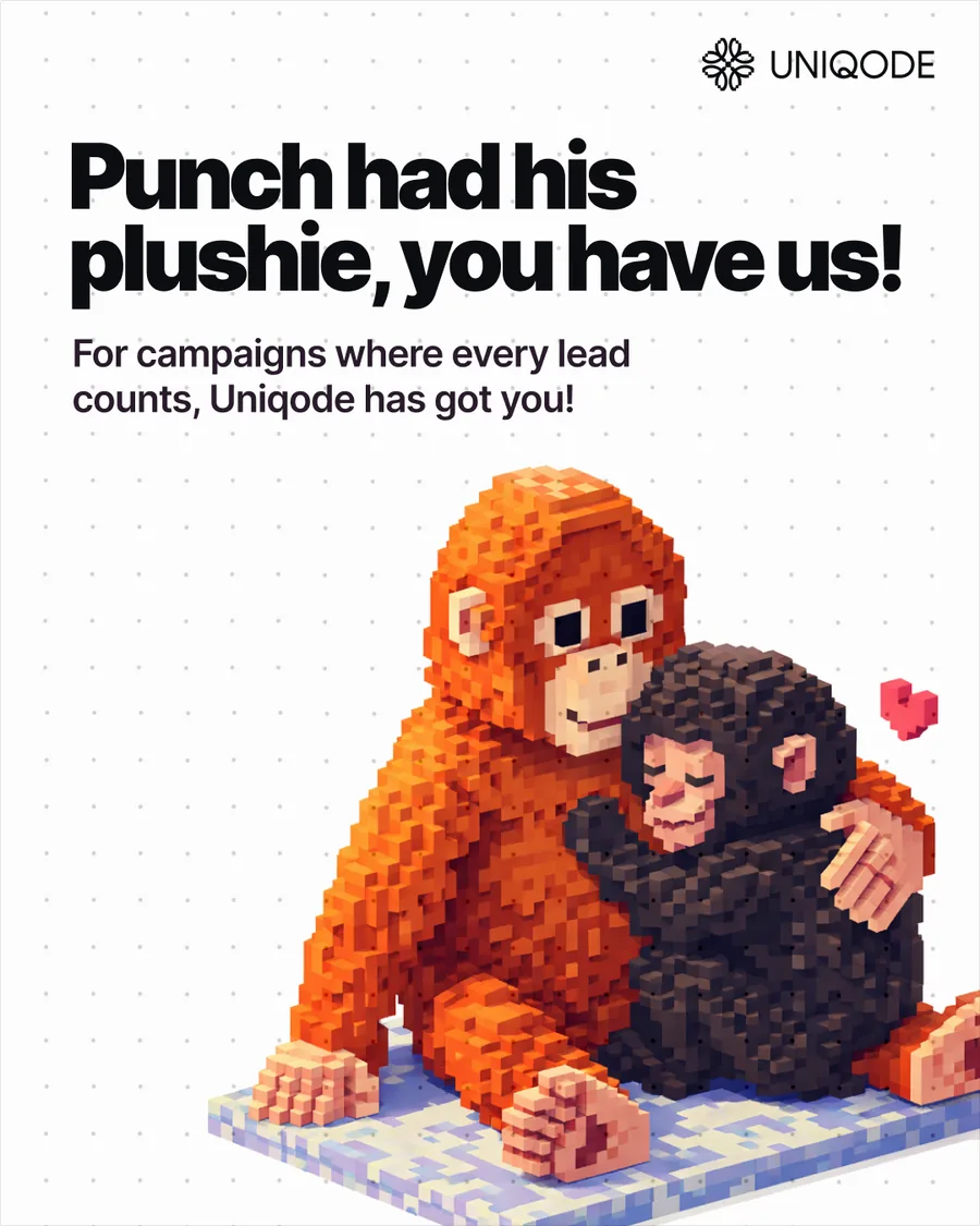 Uniqode moment-marketing post.